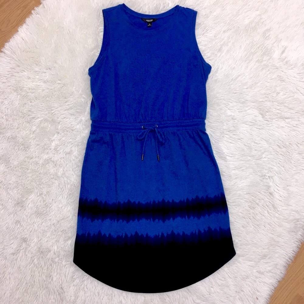 Simply Vera Wang Blue &black Dress Size M